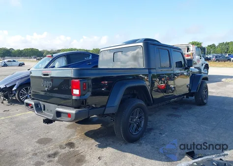 2024 Jeep Gladiator Sport S из США, поврежденный, VIN 1C6HJTAG8RL102534